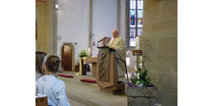 Festgottesdienst zum 50jahrigen Priesterjubiläum von Stadtpfarrer i.R. Geistlichen Rat Ulrich Trzeciok (Foto: Karl-Franz Thiede)